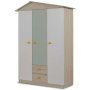 HANAH HOME Ormar Ayder New Green - slika 1