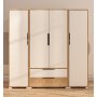 HANAH HOME Ormar Flora 184 White - slika 2