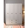 HANAH HOME Beli ormar Tavero - slika 3