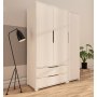 HANAH HOME Ormar Flora 137 White - slika 2