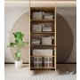 HANAH HOME Ormar Floransa 90 Safir hrast Anthracite v3 - slika 3