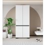 HANAH HOME Ormar Floransa 90 White Anthracite v2 - slika 1