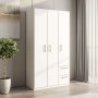 HANAH HOME Ormar Merlin White - slika 1