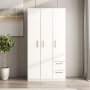 HANAH HOME Ormar Merlin White - slika 2