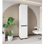 HANAH HOME Ormar Floransa 45 White Anthracite - slika 1