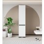 HANAH HOME Ormar Floransa 45 White Anthracite - slika 2