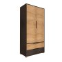 HANAH HOME Ormar Flora 90 Anthracite Safir hrast - slika 5