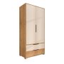 HANAH HOME Ormar Flora 90 Safir hrast Bela - slika 5