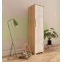 HANAH HOME Ormar Flora 47 Safir hrast Bela - slika 2