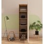 HANAH HOME Ormar Flora 47 Safir hrast Bela - slika 3