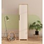 HANAH HOME Ormar Flora 47 Safir hrast Bela - slika 1