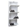 HANAH HOME Ormar za cipele Garda 4 White - slika 1