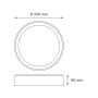 GREENTECH LED plafonjera 24W 4000K (CLD-8909) - slika 3