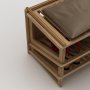 HANAH HOME Ormar za cipele Jolly prirodno drvo - slika 4