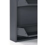 HANAH HOME Ormar za cipele Marino 4 Anthracite - slika 2