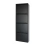 HANAH HOME Ormar za cipele Marino 4 Black - slika 1