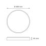 GREENTECH LED plafonjera 24W 4000K (CLD-8903) - slika 3