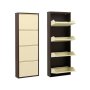 HANAH HOME Ormar za cipele Marino 4 Brown Cream - slika 1