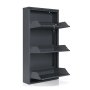 HANAH HOME Ormar za cipele Primo 3 Anthracite - slika 3