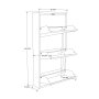 HANAH HOME Ormar za cipele Primo 3 Black - slika 3