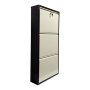 HANAH HOME Ormar za cipele Primo 3 Brown Cream - slika 3
