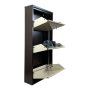 HANAH HOME Ormar za cipele Primo 3 Brown Cream - slika 1