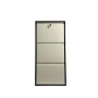 HANAH HOME Ormar za cipele Primo 3 Brown Cream - slika 2