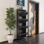 HANAH HOME Ormar za cipele Locking 4 Piece Metal Anthracite - slika 5