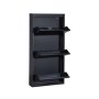 HANAH HOME Ormar za cipele Torino 3 Black - slika 2