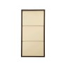 HANAH HOME Ormar za cipele Torino 3 Brown Cream - slika 2