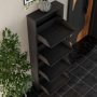 HANAH HOME Ormar za cipele 4 Piece Metal Anthracite - slika 5