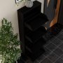 HANAH HOME Ormar za cipele 4 Piece Metal Black - slika 5