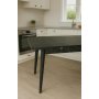 HANAH HOME Produžni set trpezarijskih stolova i stolica (5 komada) Lotus Black - slika 3