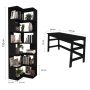 HANAH HOME Studijski sto i polica za knjige CPT4804 150 - slika 1