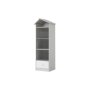 HANAH HOME Polica za knjige Ayder Grey - slika 1