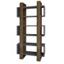 HANAH HOME Polica za knjige Milano Walnut Anthracite - slika 4