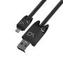 DA DT0011M BK 1m USB A na micro USB crni - slika 1