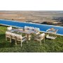 HANAH HOME Set baštenskih stolova i stolica (9 komada) Toscana Ceramic - slika 1