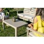 HANAH HOME Set baštenskog nameštaja Solemare 185 Desert Beige - slika 4