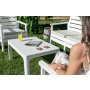 HANAH HOME Set baštenskog nameštaja Solemare White - slika 3