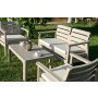 HANAH HOME Set baštenskog nameštaja Solemare 125 Desert Beige - slika 4
