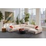 Atelier del Sofa Ugaona sofa Flamingo Corner 1 Krem boja - slika 2