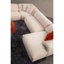 Atelier del Sofa Ugaona sofa Flamingo Corner 1 Krem boja - slika 4
