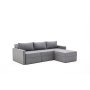Atelier del Sofa Ugaona sofa-krevet Saros Grey - slika 5