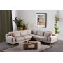 Atelier del Sofa Ugaona sofa-krevet Aqua Corner (L3 + C + 2R) - slika 1