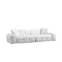 Atelier del Sofa Sofa sa 3 sedišta Pescara Lounge (L2 2R) White - slika 4