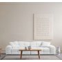 Atelier del Sofa Sofa sa 3 sedišta Pescara Lounge (L2 2R) White - slika 2