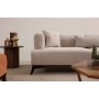 Atelier del Sofa Sofa sa 3 sedišta Hera Cream Black - slika 3