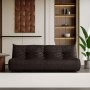 Atelier del Sofa Sofa sa 3 sedišta Bocek Brown - slika 1