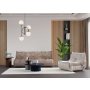 Atelier del Sofa Sofa sa 3 sedišta Bocek Cream - slika 1